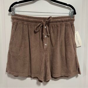Beyond Yoga x Donni Terry Shorts Brown Size L NWT